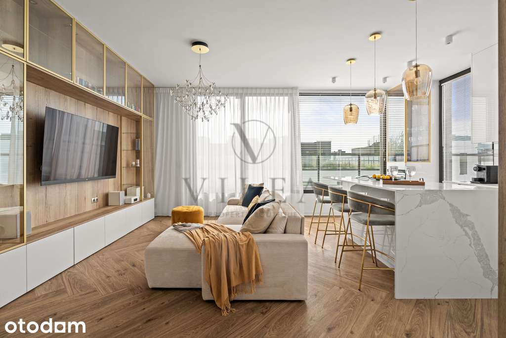 Penthouse z imponującym 75m tarasem | Wilanow