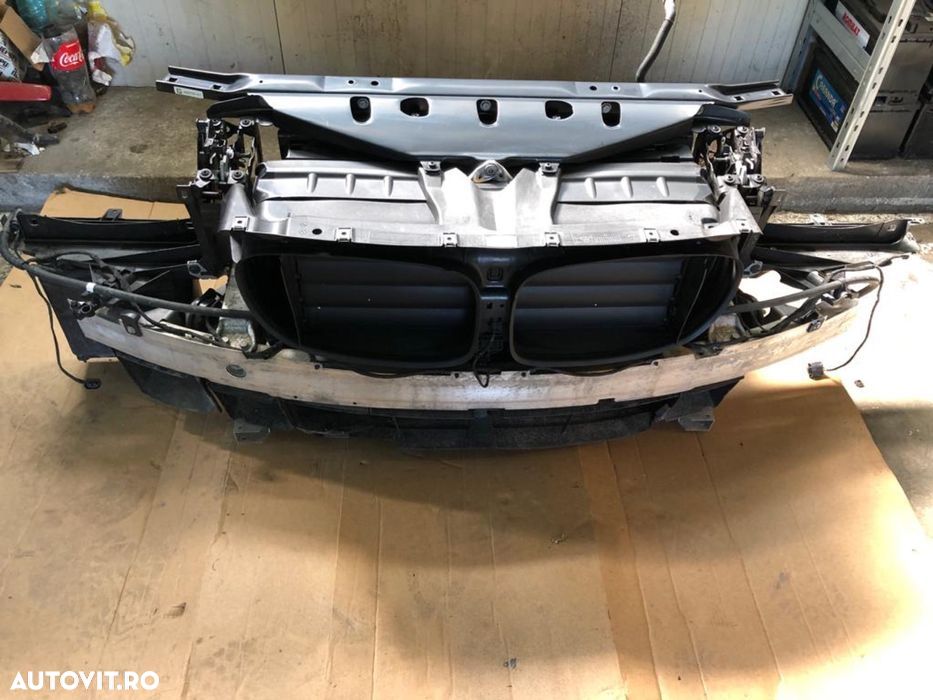 Tragar trager complet bmw F01 F02 LCI Facelift 750xd 381hp  F02 radiatoare racire armatura N57 radiator lonjeroane hota pompa suplimentară apă antigel răcire - 1