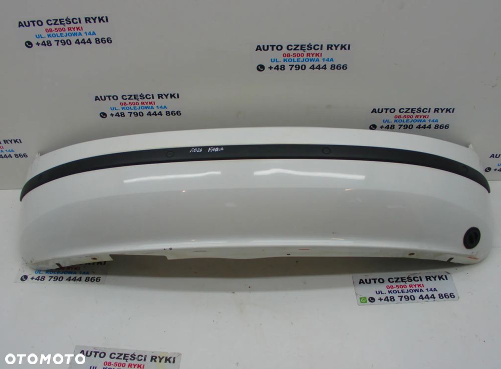 Skoda fabia I HB Zderzak tył 1026 - 1
