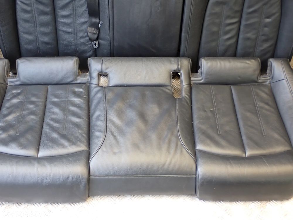 AUDI A6 C7 FOTEL PRZEDNI PRAWY / LEWY ORAZ KANAPA TYLNIA  SKÓRA  KOMPLET, DOSTĘPNE 2 KOMPLETY - 4