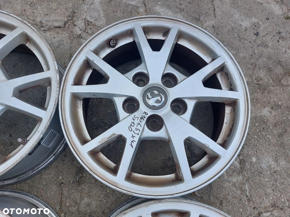 OPEL INSIGNIA FELGI ALUMINIOWE R16 6.5J ET41 5X120 ORYGINAŁ PROSTE ! - 4