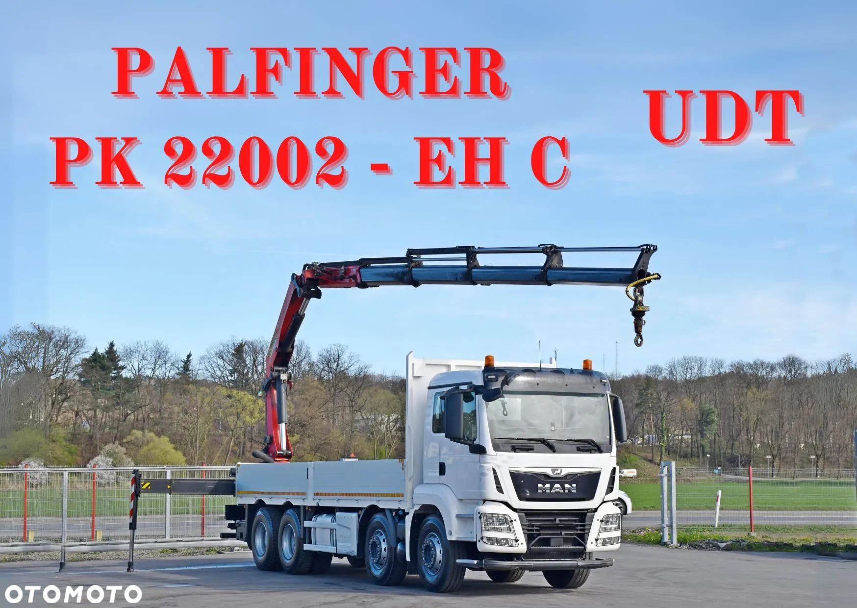 MAN TGS 35.500 * SKRZYNIA 7,15 m * PK 22002-EH C + PILOT / 8x4 - 1