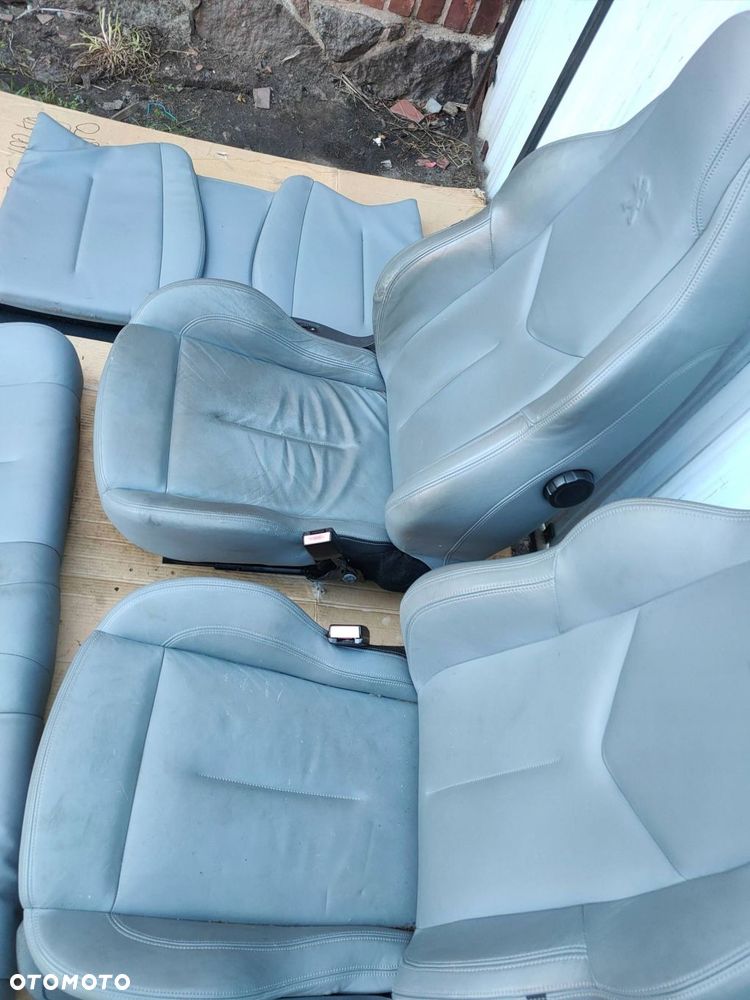 komplet foteli peugeot rcz jasna skóra - 11