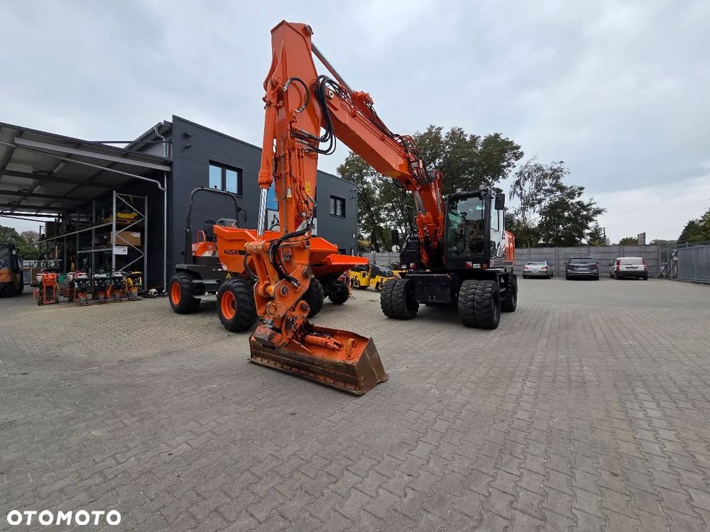 Hitachi Koparka Kołowa HITACHI ZX170W -5B Szybkozłącze Hydrauliczne + 3 łyżki - 10