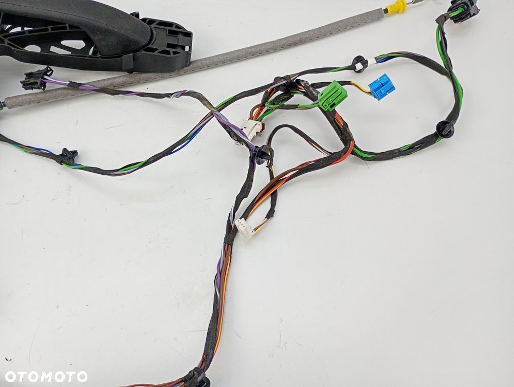 zamek drzwi prawy przód klamka wiązka komplet mercedes sprinter W907 W910 2022r A9077200300 - 3