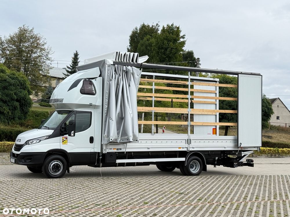 Iveco DAILY 72-180 3.0 HPI 180KM 16 E.Palet 2x Firana+ Dach Zsuwany+Drzwi z Tyłu *Winda ! HI MATIC! SYPIALNIA! FULL LED ! Salon Polska! - 3