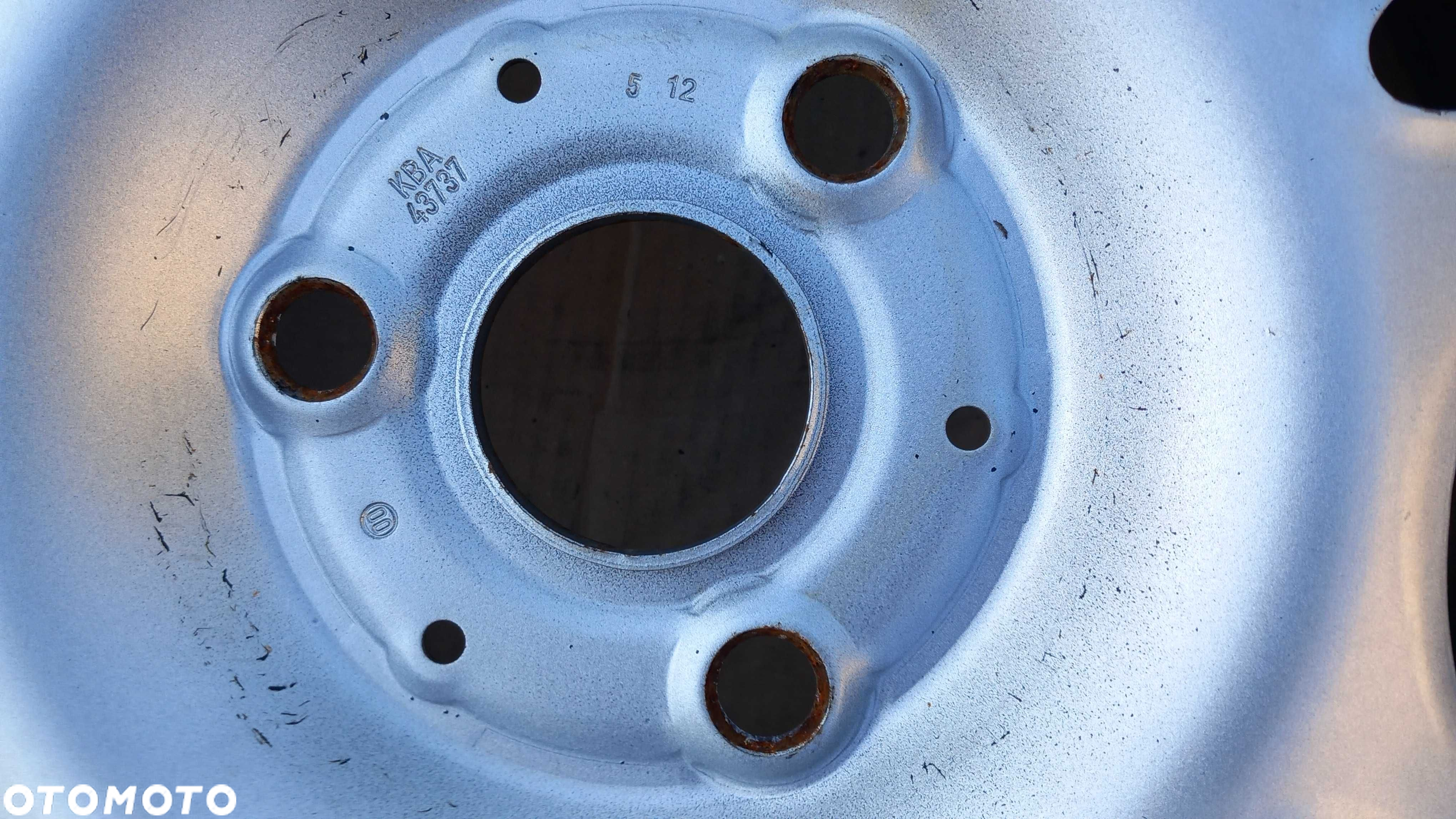 Felgi 2 szt.oryg. SMART 4Jx15 , 3x112.5, ET27, przednie - 7