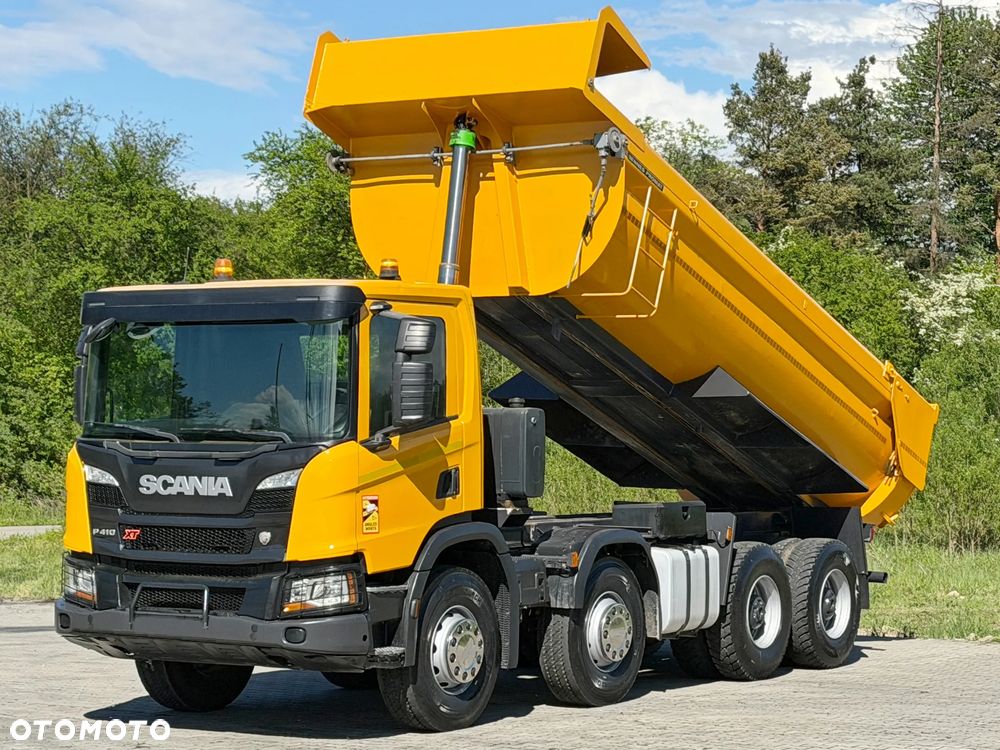 Scania P 410 * WYWROTKA / 8x4 * STAN BDB - 4