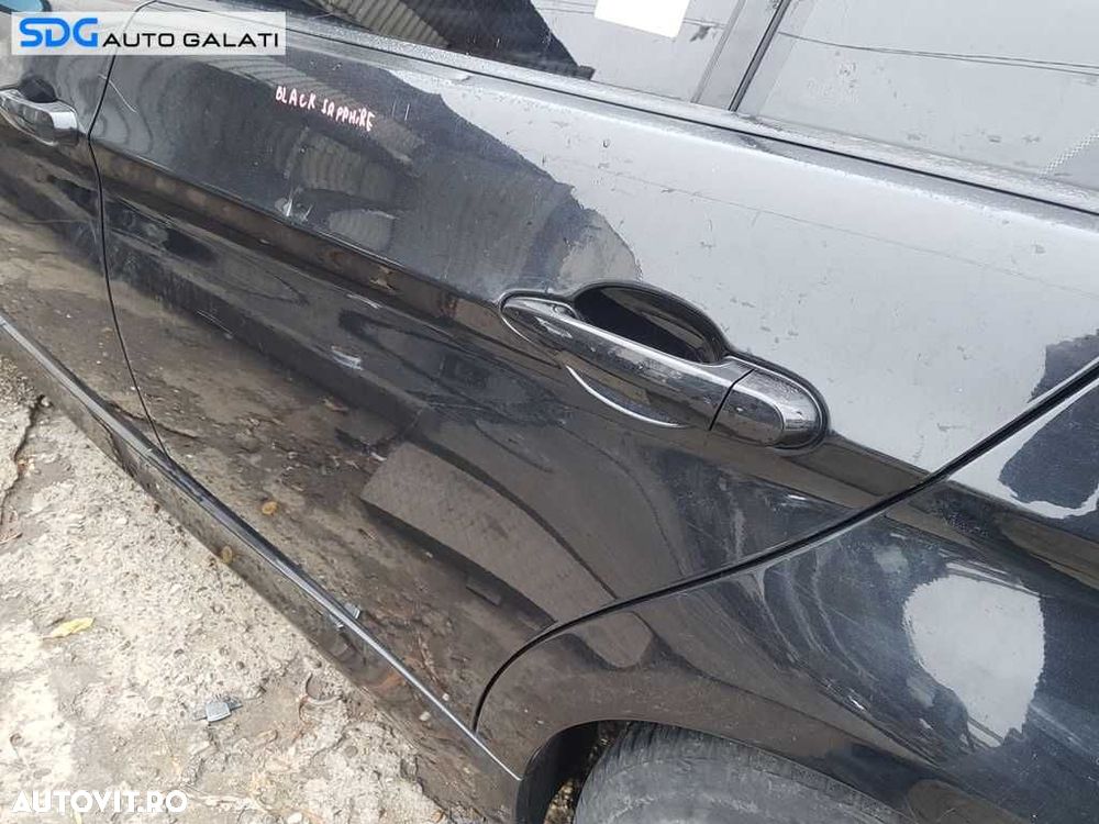 Usa Usi Portiera Portiere Dezechipata Spate Stanga cu Mici Defecte BMW Seria 3 E90 2004 - 2011 Culoare 475 Black Sapphire Metallic - 3