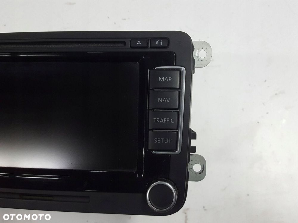 VW TIGUAN I 5N 06-15r GOLF VI PASSAT B7 NAWIGACJA GPS RADIO 1T0035680B - 3