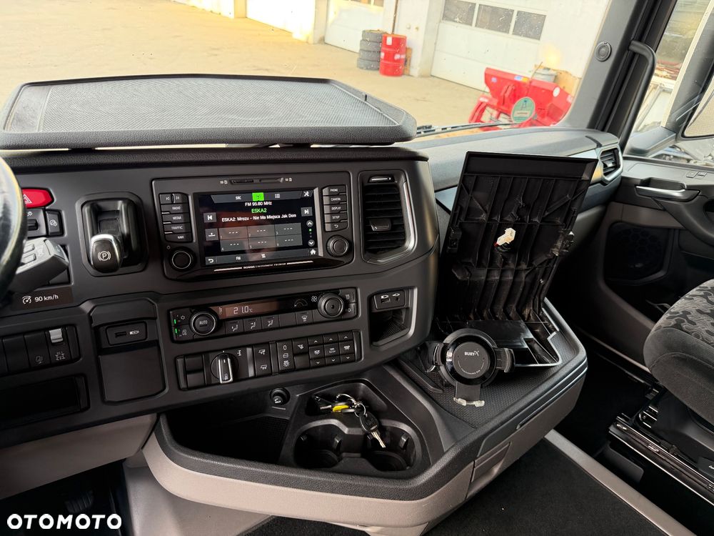 Scania R450 / cała na poduszkach / klimatyzacja postojowa / z Niemiec / Hydraulika / ADR / FULL LED / Alufelgi - 28