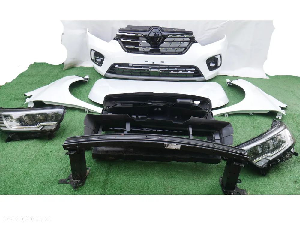RENAULT KANGOO IV 4 2021 PRZÓD MASKA BIAŁA ZDERZAK GRILL LAMPY FULL LED BŁOTNIKI BELKA KIEROWNICE POWIETRZA - 2