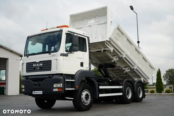 MAN TGS 33. 390 / 6x4 / WYWROTKA / HYDROBURTA / MEILLER KIPPER / BORDMATIC / SPROWADZONY