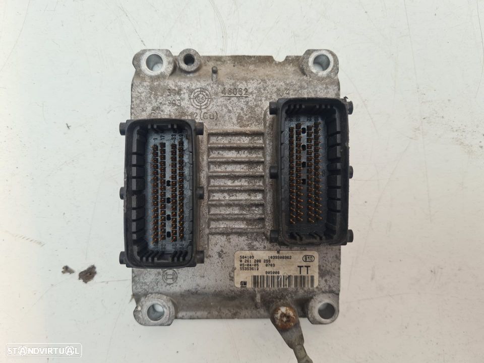 CENTRALINA ECU MOTOR OPEL MERIVA A 1.4 16V 90CV Z14XEP GM55353613 0261208255 55353613 - 1