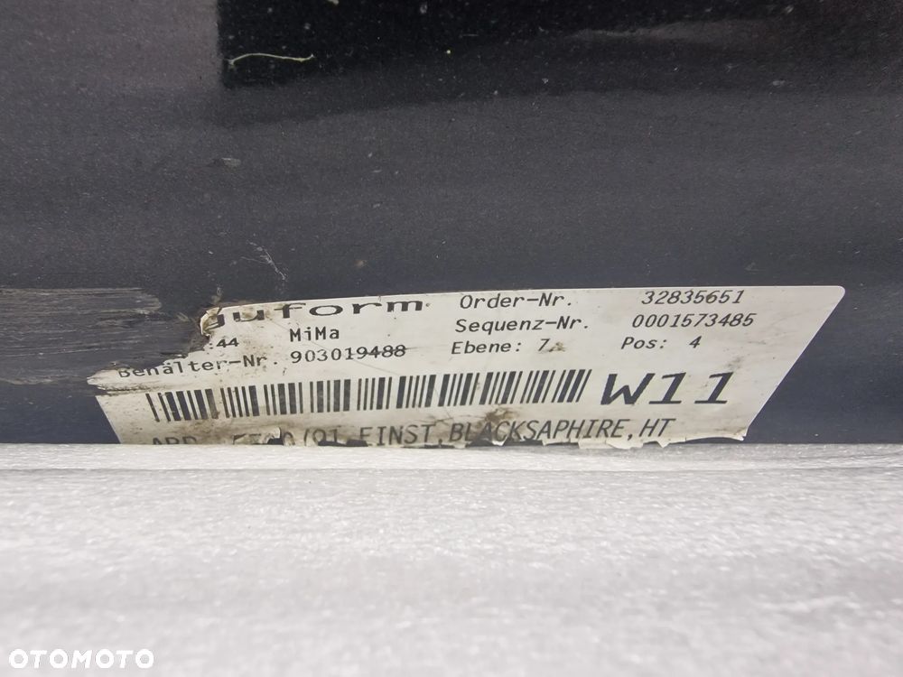 BMW E90 / E91 04- LEWA LISTWA PROGOWA / NAKŁADKA PROGU , NR 51777062297 , NR AUKCJI PR312 - 4