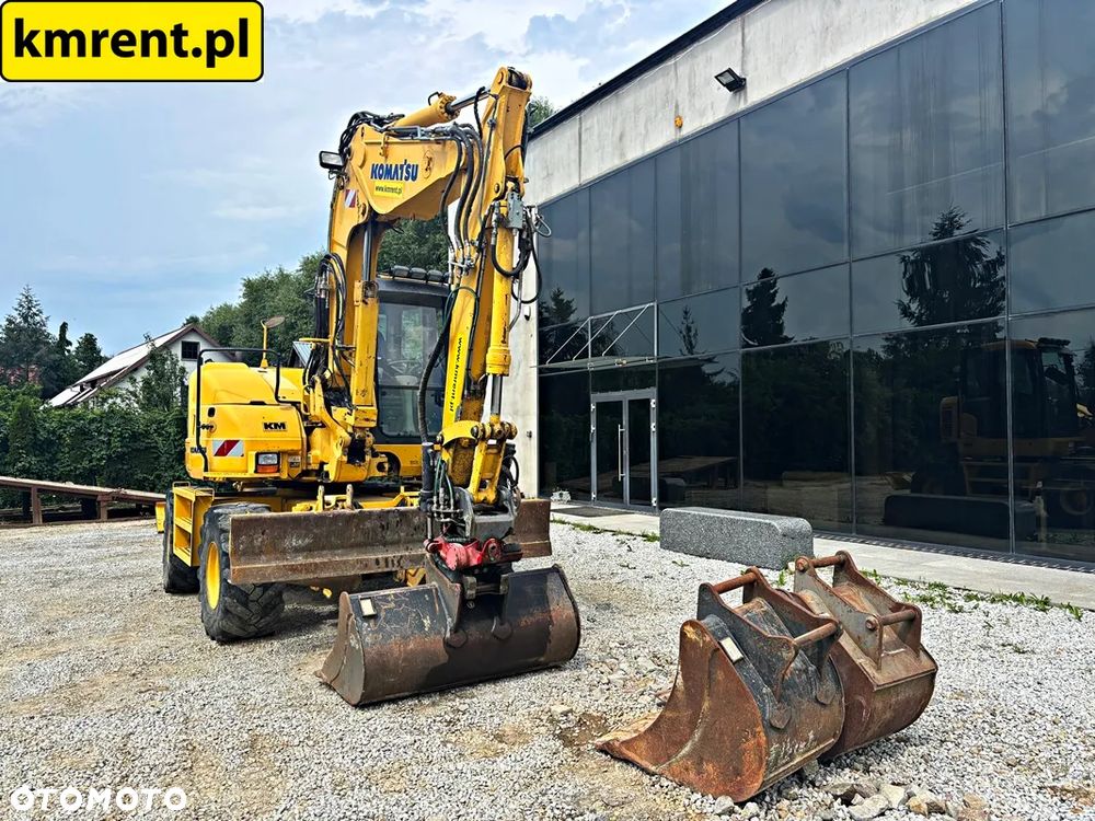 Komatsu PW 118 MR-8 KOPARKA KOŁOWA ROTOTILT 2017R | LIEBHERR A 309, TEREX 42, CAT, HITACHI ZX 140, VOLVO EW 140, 160 - 7