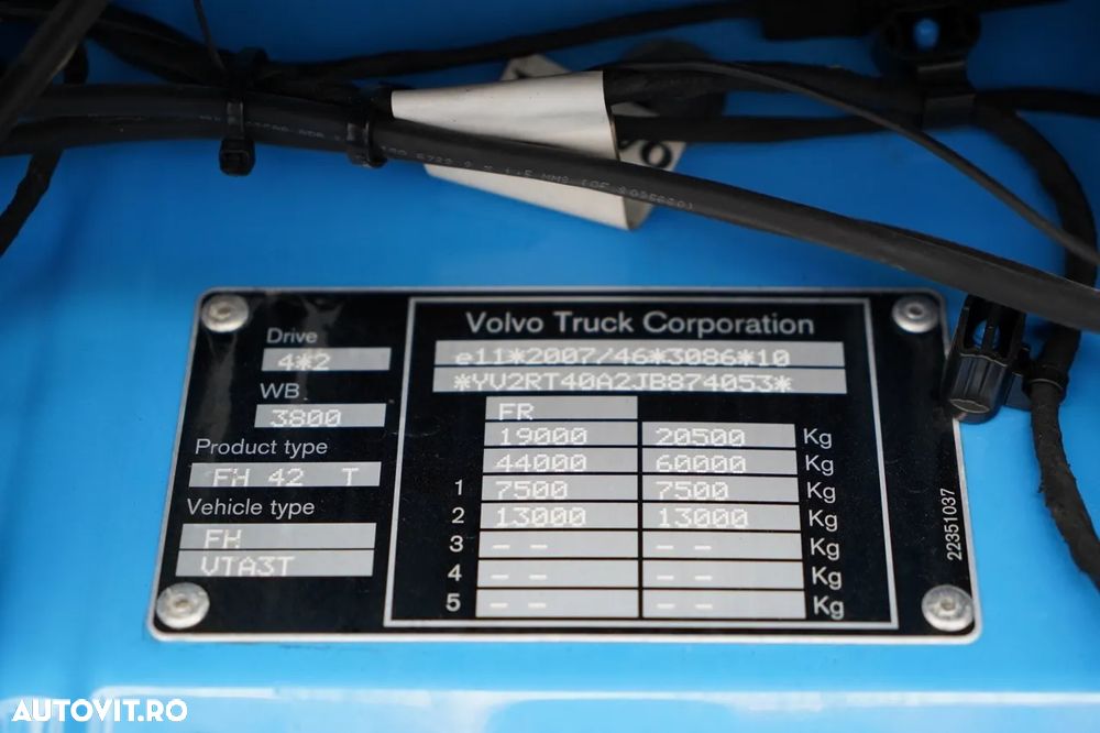 Volvo FH 500 / SISTEM HIDRAULIC / JANTE DIN ALIAJ / I-SHIFT / EURO 6 - 37