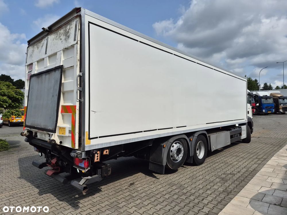MAN TGS 26.400 / KONTENER + IZOTERMA / 1 WŁ / ZAREJESTROWANY / WEBASTO  / SERWISOWANY / BEZWYPADKOWY / EURO 6  / 24 EUROPALET - 8