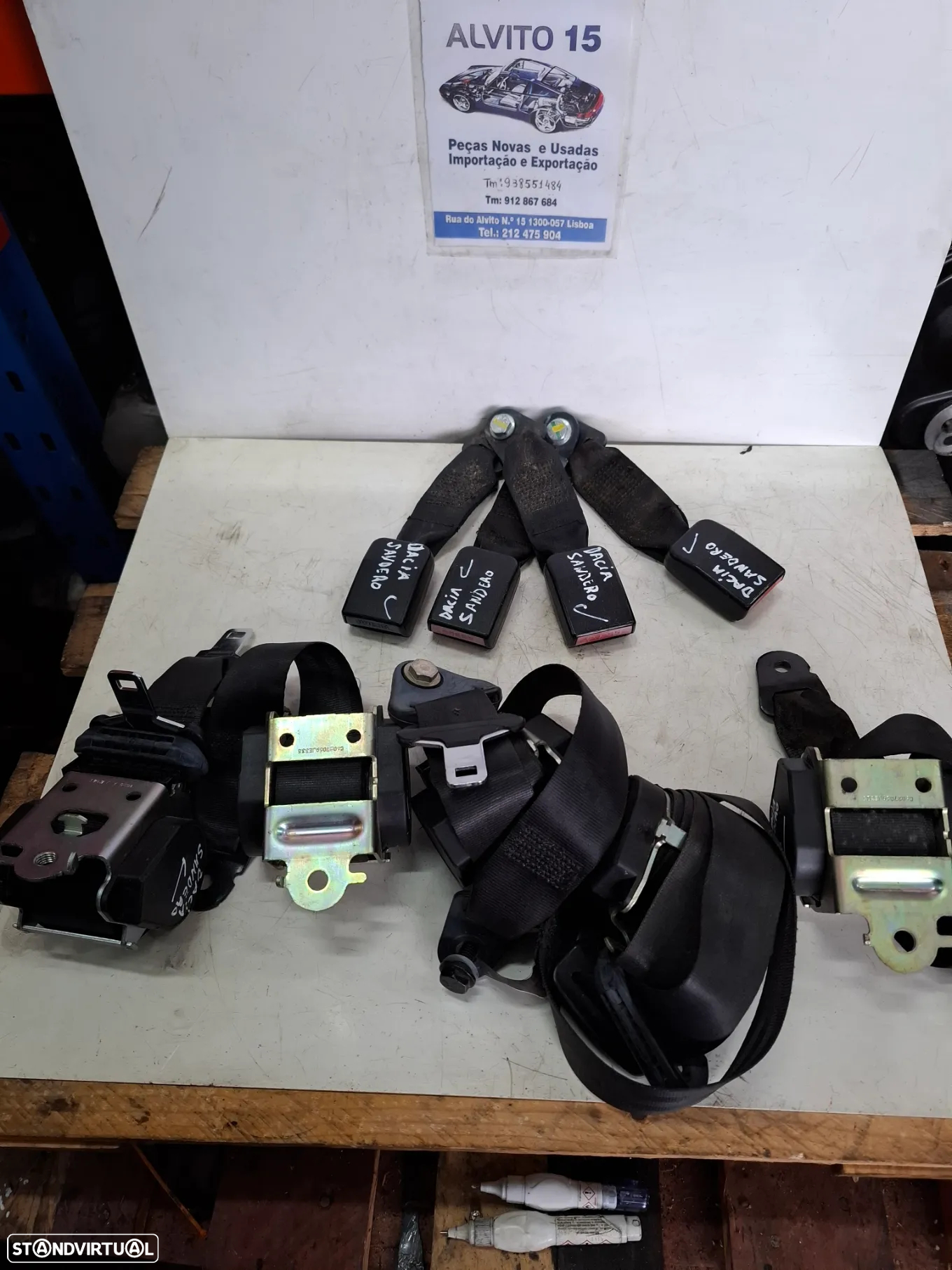 Kit cintos Dacia Sandero 2012 - 2