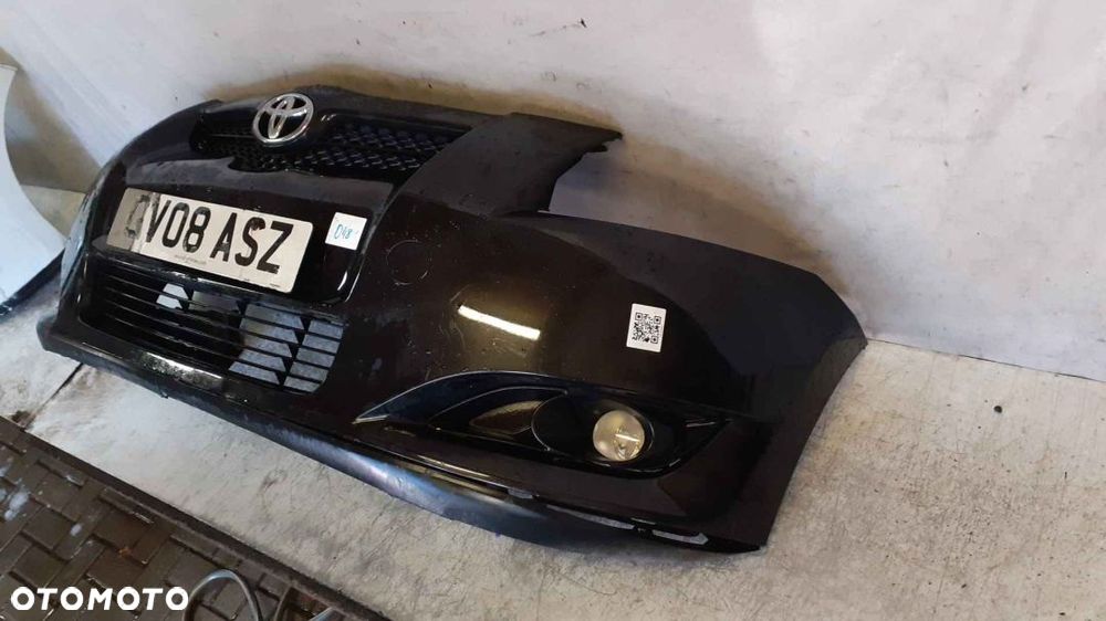 * ZDERZAK PRZÓD PRZEDNI TOYOTA AURIS I 1 HALOGENY SZARY GRAFITOWY - 3