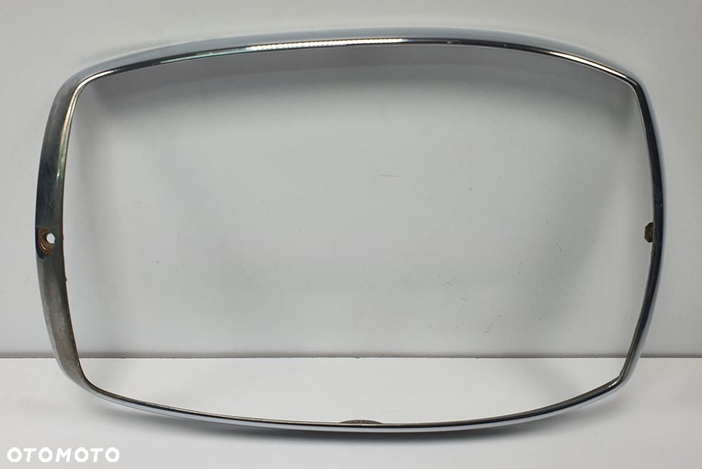RAMKA LISTWA LAMPY LEWY PRZÓD CHROM MERCEDES W115 W114 1305542056 - 1