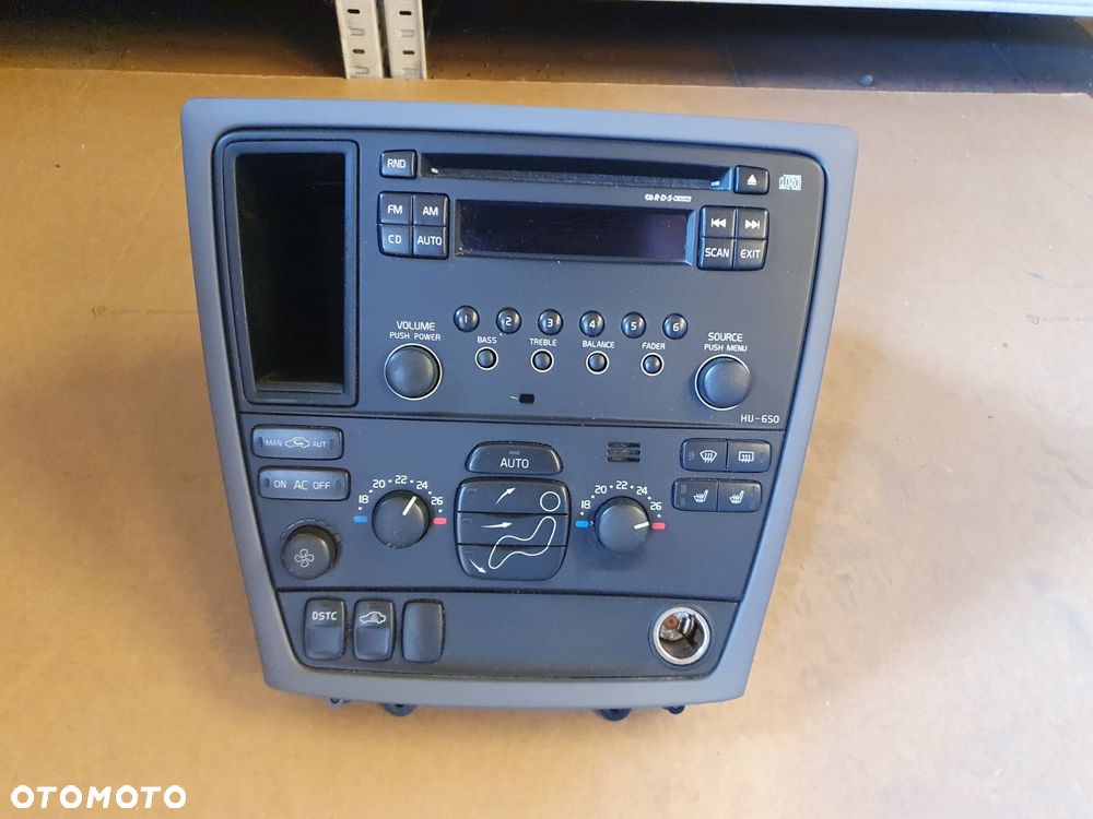 RADIO VOLVO V70 XC70 S80 HU650 HU-650 - 1