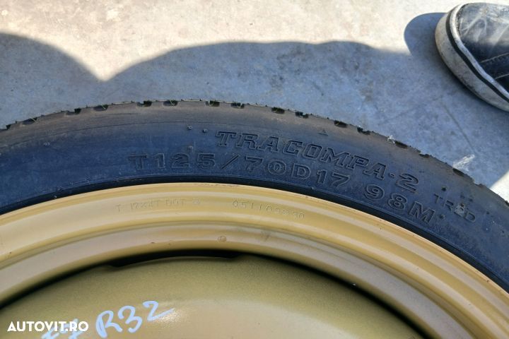 Roata de rezerva R17 T17X4TD0T T12570D1798M T17X4TD0T T12570D1798M Su - 3