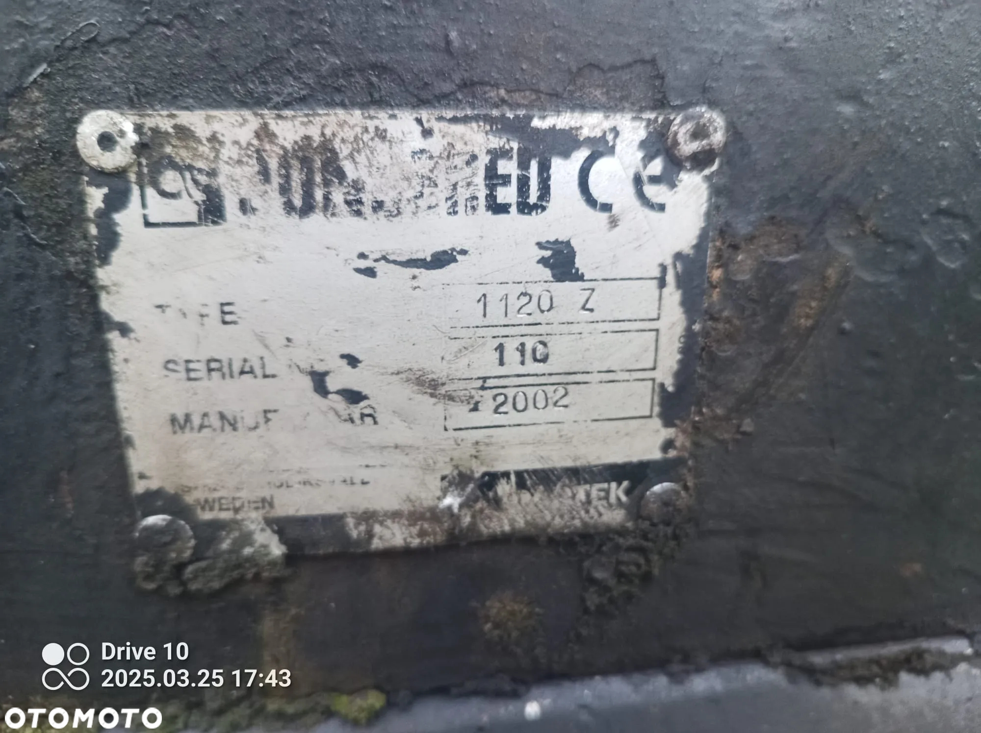 Hds Jonsered 11 20 Z do drewna drzewa lasu złomu dźwig żuraw - 5