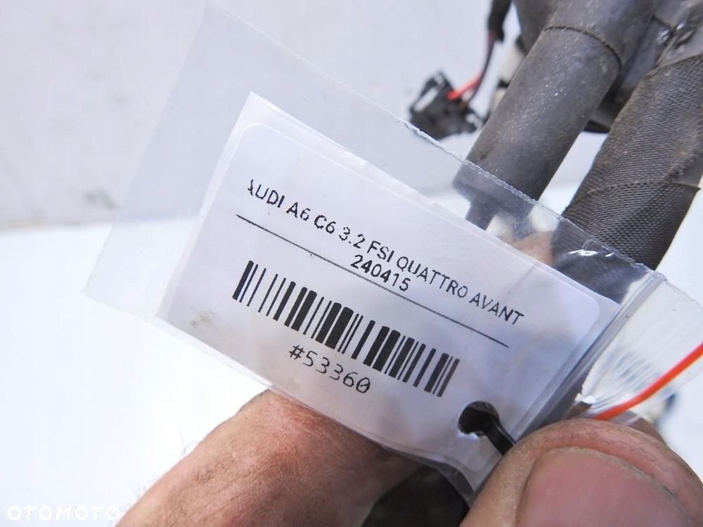 WIĄZKA INSTALACJA DRZWI TYŁ AUDI A6 C6 AVANT 4F1971687S - 5