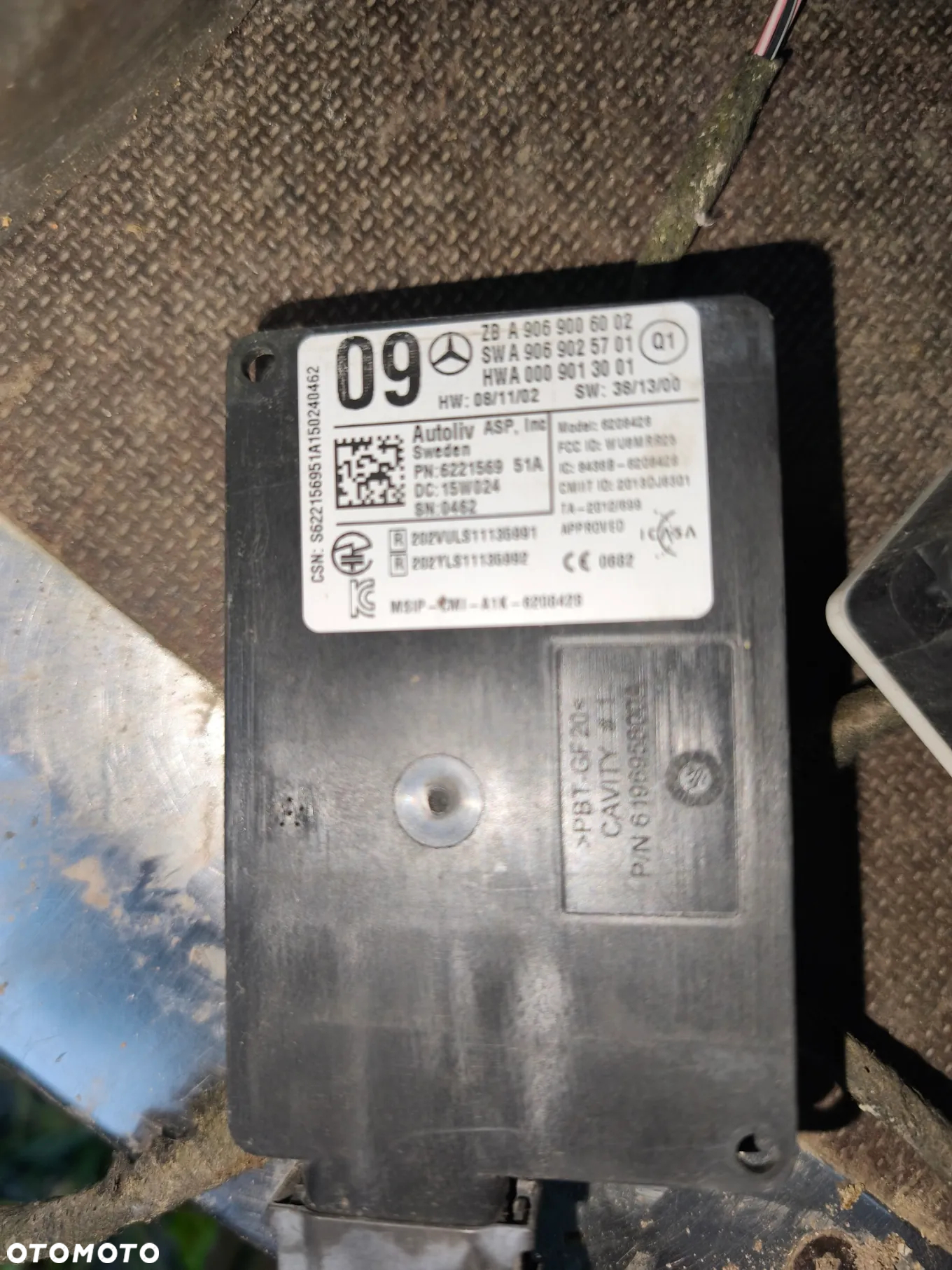 a9069006002 radar tył sensor distronic Mercedes-Benz Sprinter w906 Crafter - 2