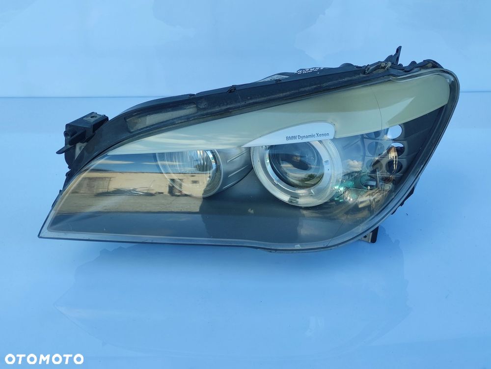 LAMPA LEWY PRZÓD PRZEDNIA BMW F01 F02 F04 XENON SKĘTNY EUROPA - 1
