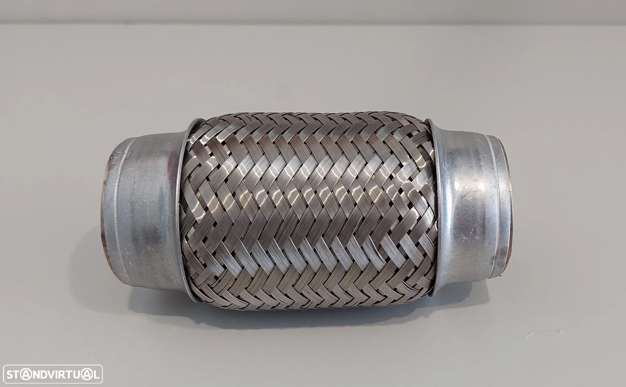 51mm - Flexível Inox Reforçado Escapes Universal (120mm comprimento) - 1