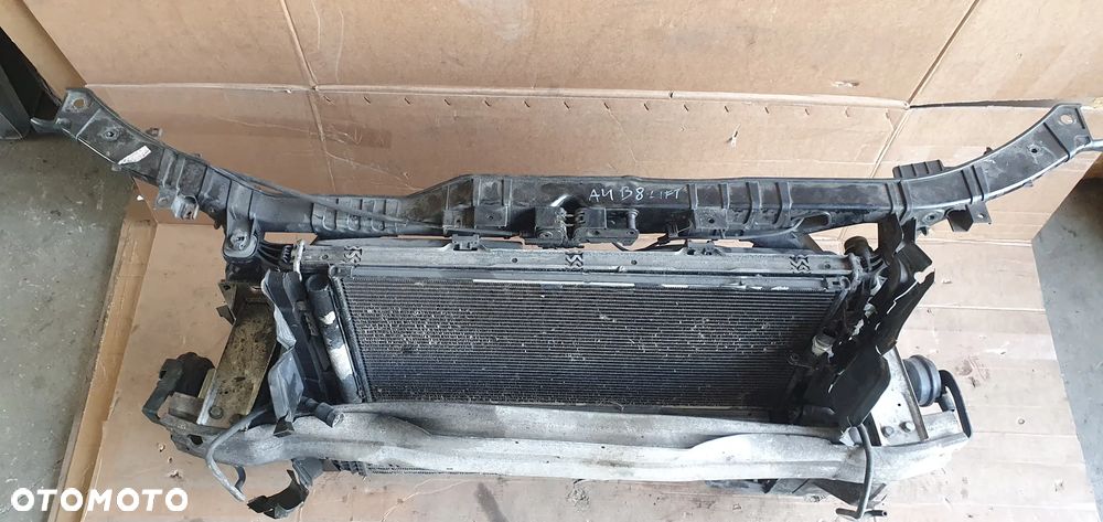 Pas przedni kompletny chłodnice wentylatory belka Audi A4 B8 Lift 2.0 TDI 8K0145805G - 5