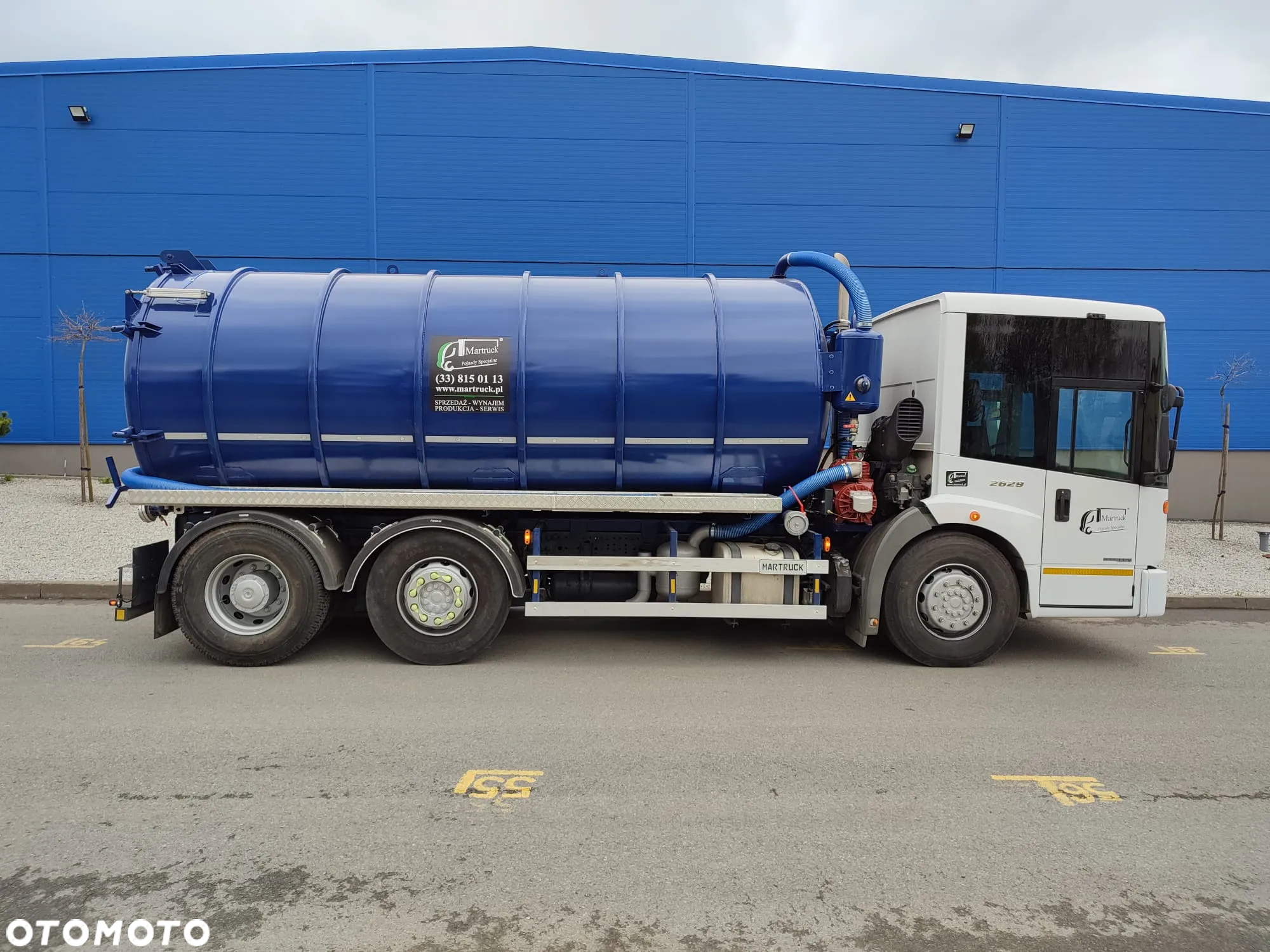 Mercedes-Benz Econic 6x2 pojazd asenizacyjny, NOWA beczka szambiarka, 16 000L sprzedaż wynajem, serwis, gwarancja - 8