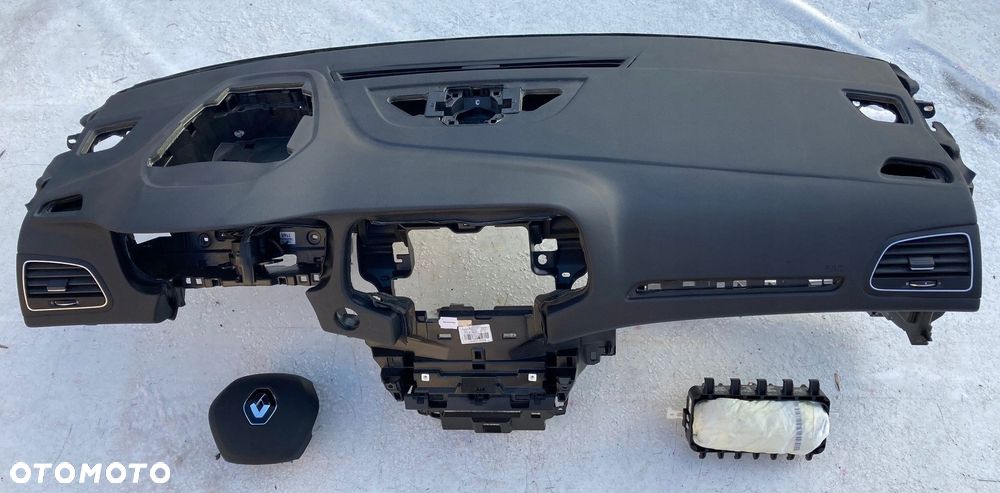 renault megane 4 hud deska kokpit konsola poduszki - 3