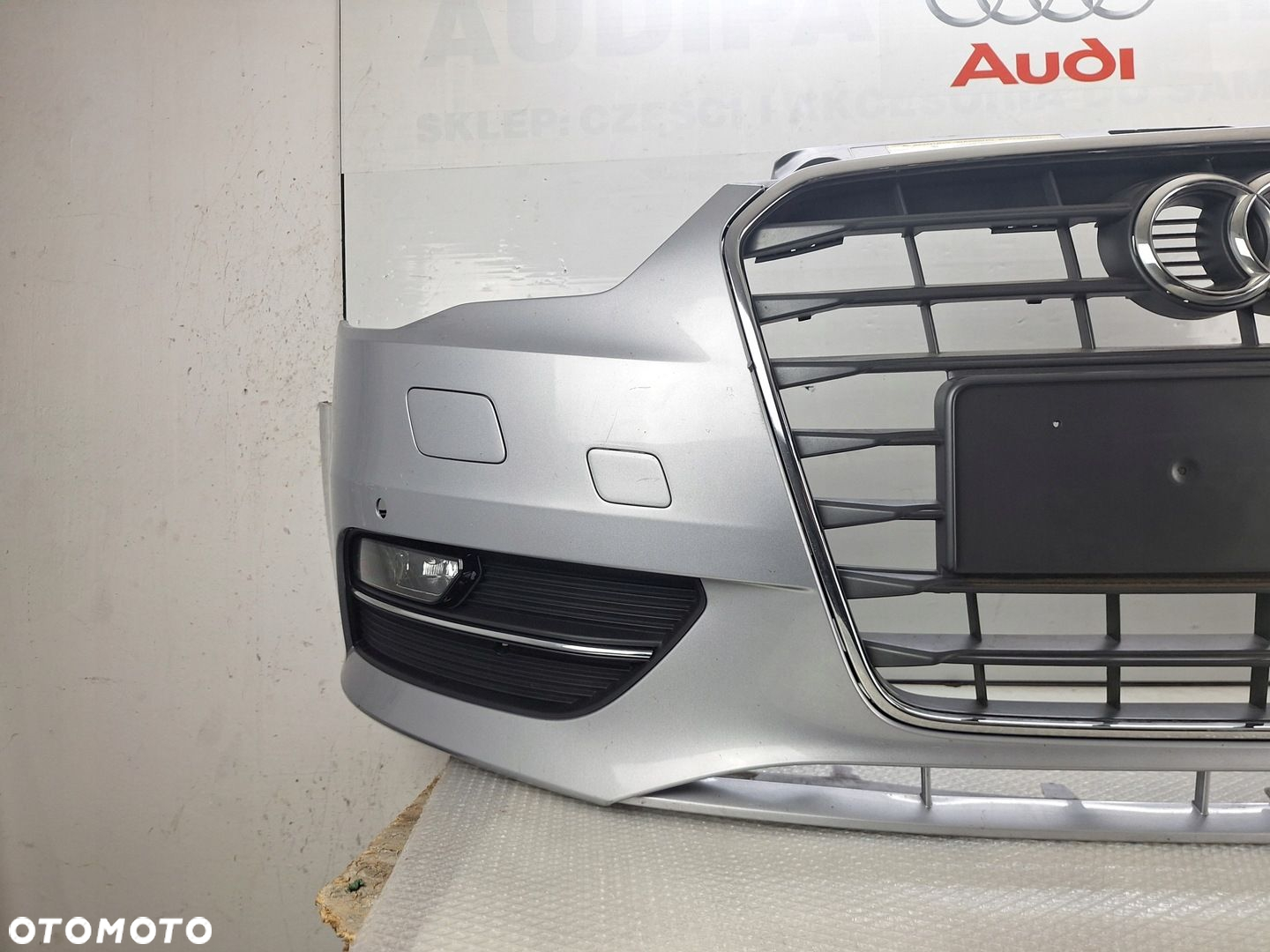 ZDERZAK AUDI A3 8V 8V3 8V4 SPORTBACK 2012-2016 KOMPLETNY 4 X PDC HALOGENY - 3