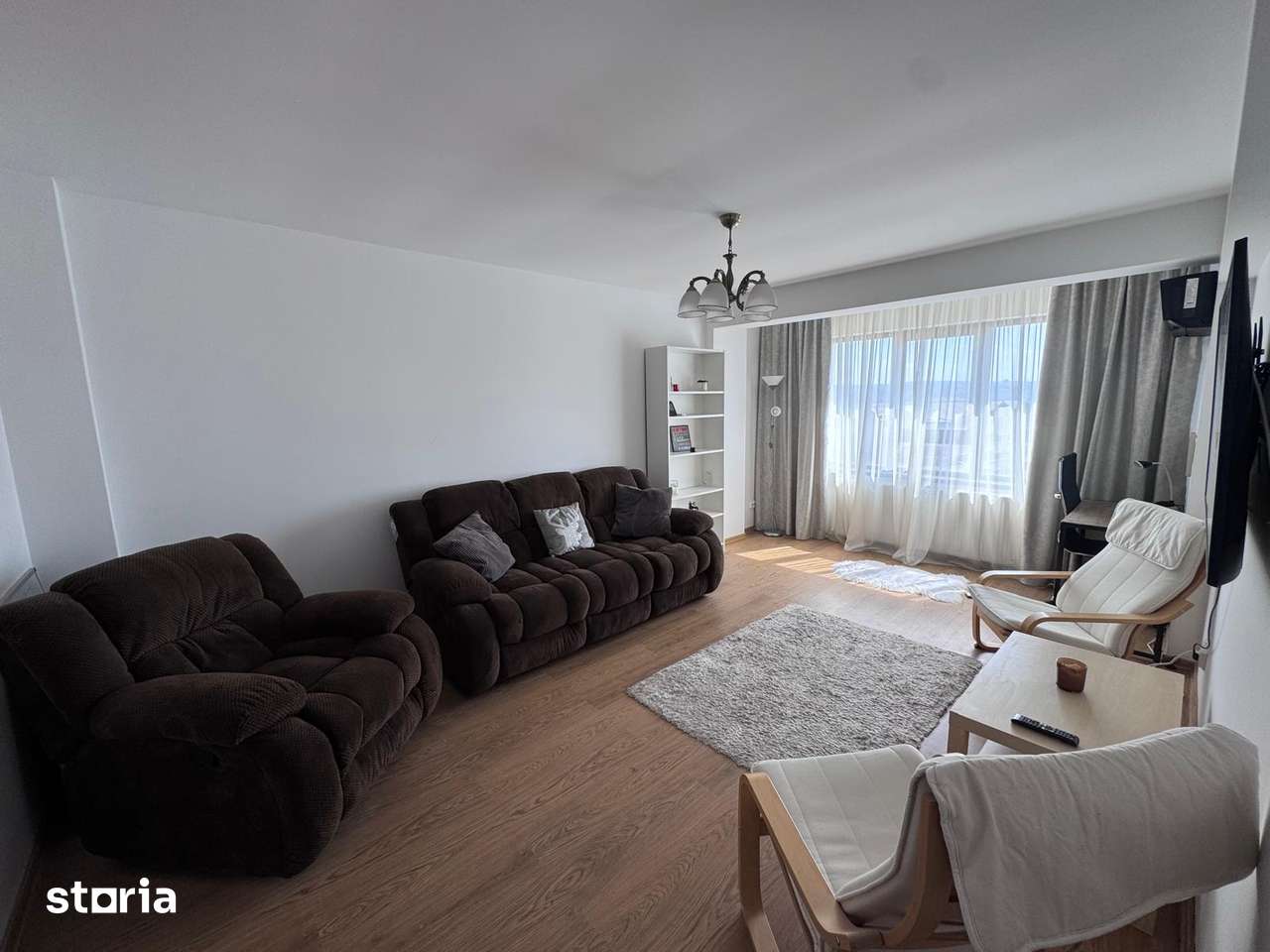 2 camere decomandat, 73 mp - Valea Lupului, aproape de Mall Moldova — fotografia 1