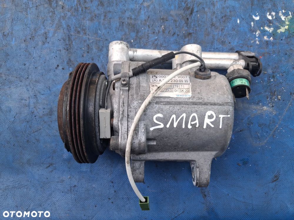 Kompresor sprężarka pompa KLIMATYZACJI SMART 0.6 0.7 A1602300111  SS72DLG1  0003191V007 - 5