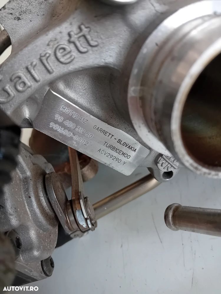 Turbo Turbina Citroen Peugeot Opel 1.2 Benzina Motor HN05 HNY 9845031980 Corsa Crossland 208 3008 C4 - 7