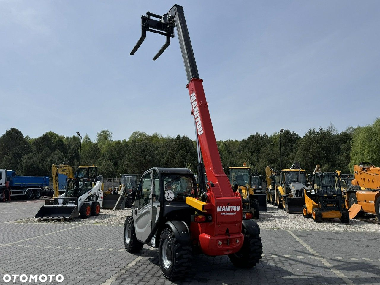 Manitou MLT 625-75 H EASY Sterowanie Joystick Mini Ładowarka Teleskopowa - 18