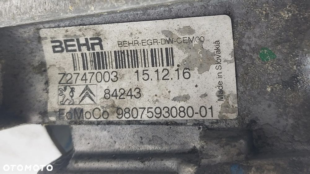 CHLODNICA SPALIN EGR FORD MONDEO MK5 KUGA II  BOXER JUMPER 2.0 BLUEHDI SLASK WYSYLKA VAT - 2