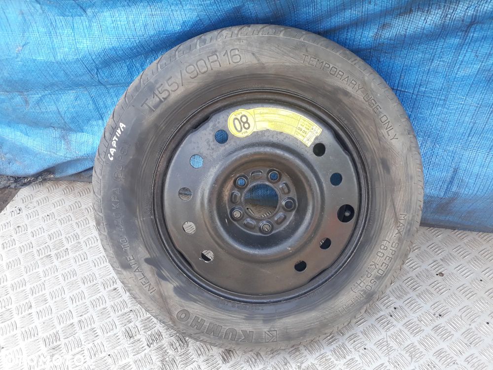KOŁO DOJAZDOWE DOJAZDÓWKA CHEVROLET CAPTIVA  155/90/16  2008r - 1