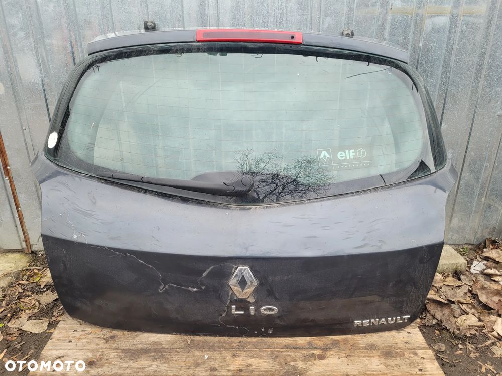 Klapa tylna tył kompletna Renault Clio 3 TEB66