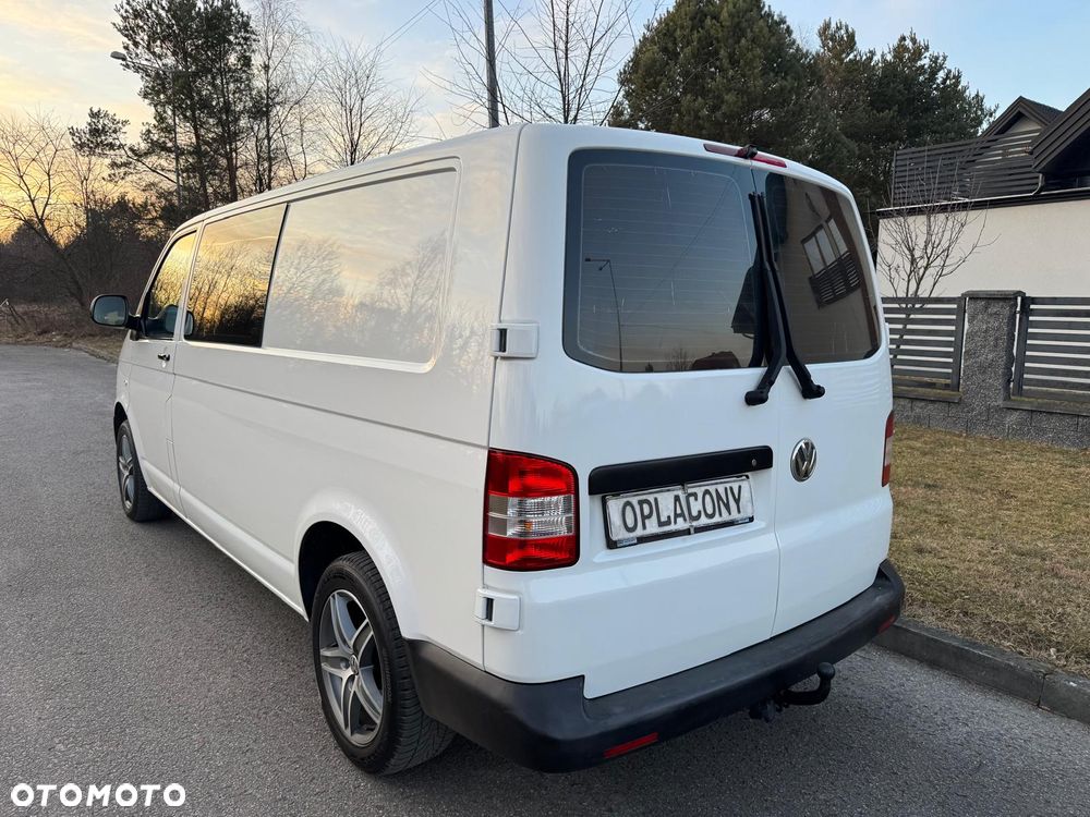 Volkswagen TRANSPORTER T5 L2H1 LIFT DŁUGI Klima Navi Dubel Kabina 6os Brygadówka Hak - 7