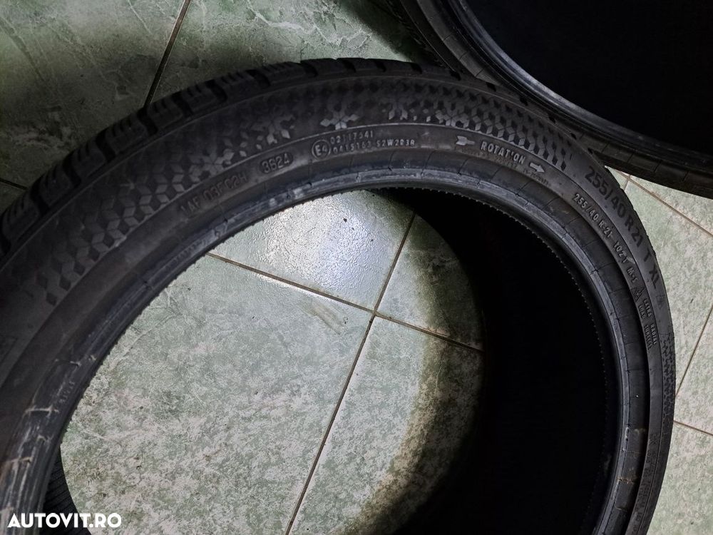 2 anvelope 255/40R21 Continental  dot 2024 - 4