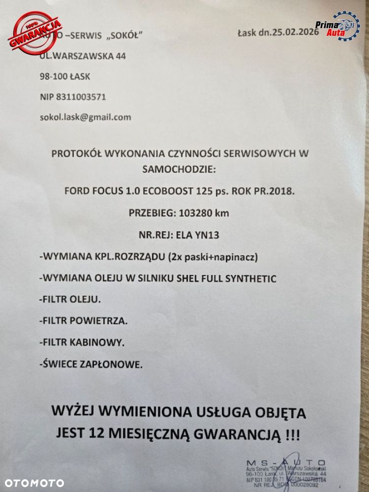 Ford Focus 1.0 EcoBoost Titanium Design - 24