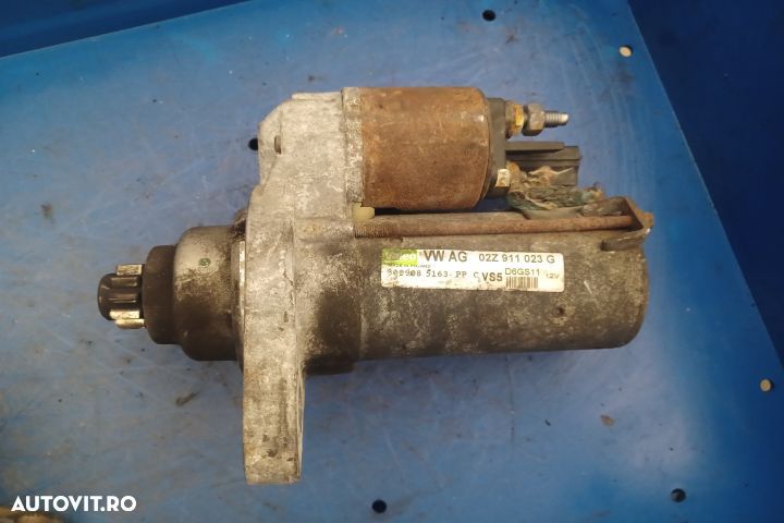 Electromotor 02Z911023G  D6GS11 Volkswagen VW Golf 6 [2008 - 2015] Ha - 4