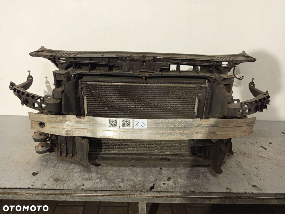+ PAS PRZEDNI AUDI A3 8P DRUGI LIFT 2 FL 2.0 TDI DIESEL WZMOCNIENIE CZOŁOWE CHŁODNICA WODY WENTYLATORY