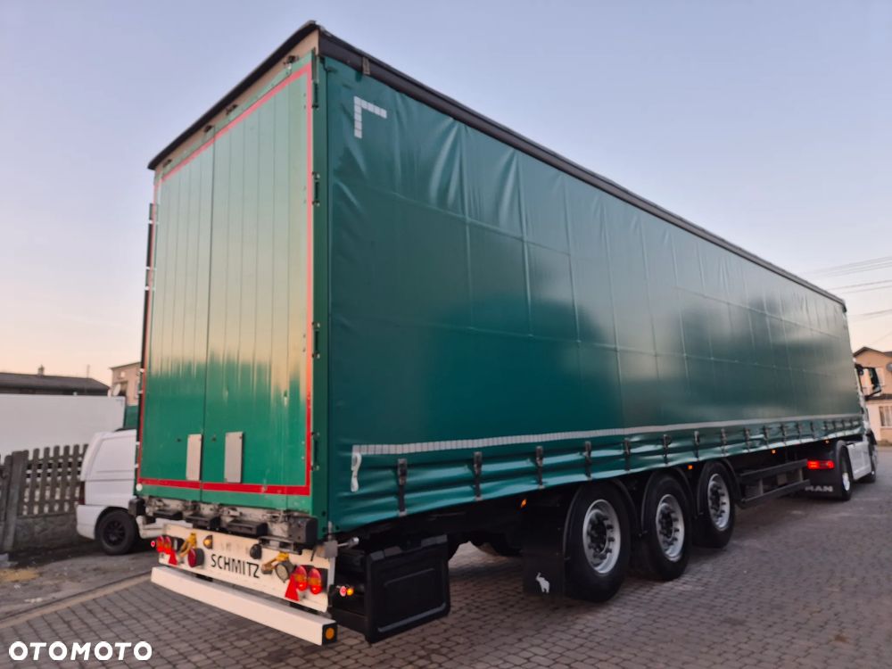Schmitz Cargobull Standard 2018 2x oś podnoszona podnoszony dach z Niemiec  / OŚ PODNOSZONA / ładne opony / nowa plandeka / od pierwszego właściciela / OKAZJA - 37