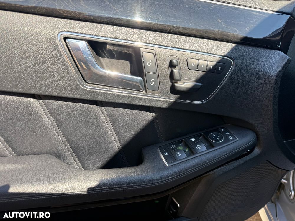 Interior mercedes e class w212 non facelift , ventilat, cu memorii, perdelute spate - 4
